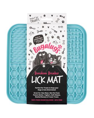 Bugalugs Lick Mat for Dogs & Cats - mata do lizania dla psa i kota, 3 rodzaje wypustek
