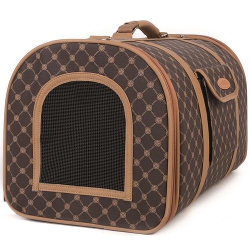 Record Fashion Elegant Bag 44x26x27cm elegancka torba, kuferek materiałowy do transportu zwierząt.