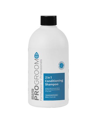 ProGroom 2in1 Conditioning Shampoo - szampon z odżywką dla psa i kota, koncentrat 1:6
