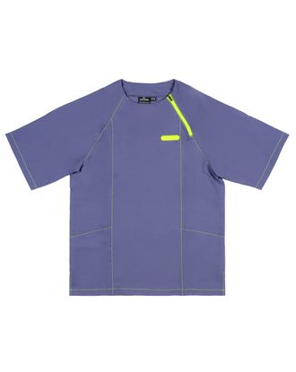 Artero Manila Zipper Smock Blue - bluza groomerska unisex, z kieszeniami na akcesoria
