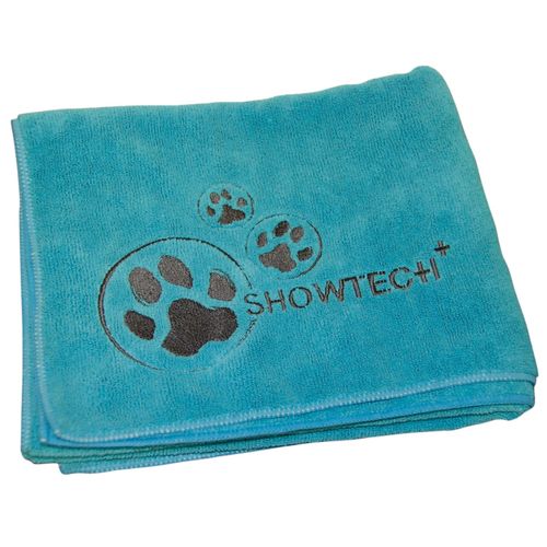 Show Tech Microfibre Towel 90x56cm - ręcznik z mikrofibry do kąpieli zwierząt, turkusowy