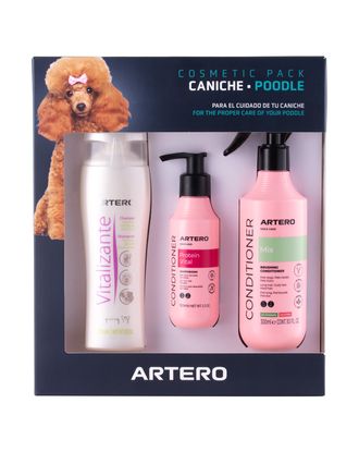 Artero Cosmetic Pack for Poodle - zestaw kosmetyków dla psa z kręconą i wełnistą sierścią