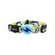 Dashi Nebula Cat Collar - obroża dla kota, wzór niebiesko-żółta abstrakcja