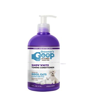 Groomer's Goop Snow White Conditioner - odżywka do białej sierści psa i kota - 473ml