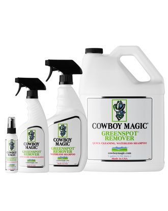Cowboy Magic Greenspot Remover - szampon do kąpieli "na sucho" dla psów, koni, bydła