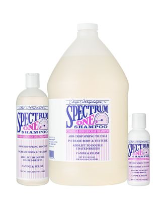 Chris Christensen Spectrum One Shampoo - szampon odbudowujący dla ras ze sztywnym i szorstkim włosem, koncentrat 1:8
