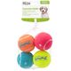Outward Hound Squeaker Balls 4pcs Medium - zestaw 4 piszczących piłeczek tenisowych dla psa średniej wielkości