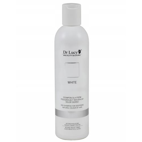 Dr Lucy White Coat Shampoo - szampon dla psów pogłębiający biały kolor sierści, koncentrat 1:20