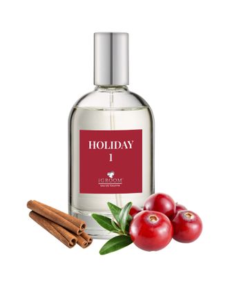 iGroom Eau De Toilette Holiday 1 100ml - perfumy dla psa o zapachu cynamonu, goździków i żurawiny