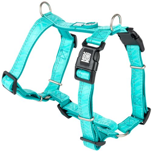 Max&Molly Comfort Harness Matrix 2.0 Turquoise - miękkie szelki dla psa, z identyfikatorem QR i regulacją, turkusowe