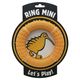 Kiwi Walker Let's Play Ring Orange - ringo dla psa, pomarańczowe