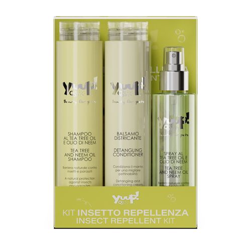 Yuup! Insect Repellent Set - zestaw kosmetyków do ochrony przed czynnikami środowiskowymi, dla psa i kota