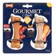 Nylabone Gourmet Strong Chew Toy Bundle Bacon & Chicken - zestaw gryzaków dla małego psa, aromat bekonu i kurczaka, 2szt.