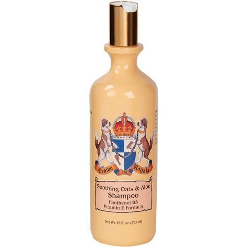 Crown Royale Soothing Oats & Aloe Shampoo - łagodząco-nawilżający szampon dla psa, koncentrat 1:8