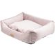 Blovi Bed Velur Love Pink L - eleganckie welurowe legowisko dla psa i kota, prostokątne brudny róż