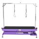 Blovi Callisto Purple - stół z podnośnikiem elektrycznym, blat 125cm x 65cm, fioletowy