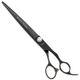 Geib Black Pearl Scissors Set 8,5" - zestaw profesjonalnych nożyczek i degażówek (47 ząbków) z japońskiej stali kobaltowej, 3 sztuki