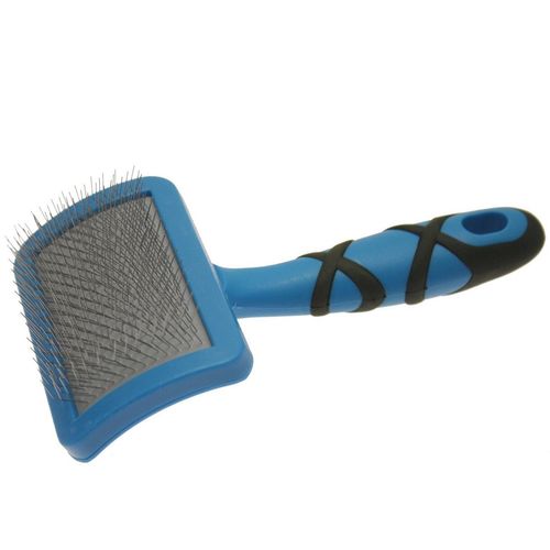 Groom Professional Soft Curved Slicker Brush - miękka szczotka pudlówka, mała
