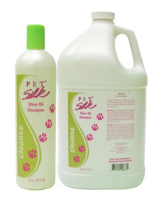 Pet Silk Olive Oil Shampoo - odżywczy i nawilżający szampon do sierści, z oliwą z oliwy i proteinami, koncentrat 1:16 