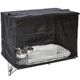 MidWest iCrate Kit zestaw XL, 108x73x77cm, zestaw: klatka z pokrowcem, legowiskiem i 2 miskami