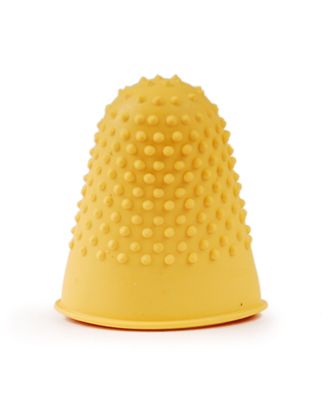 Gumowy paluszek do trymowania rozm. L żółty - 1szt.