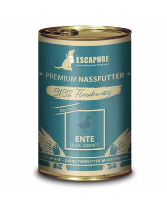 Escapure Bayrisch Ente - mokra karma dla psa, kaczka z warzywami - 400g