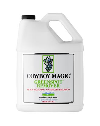 Cowboy Magic Greenspot Remover - szampon do kąpieli "na sucho" dla psów, koni, bydła - 3,8L