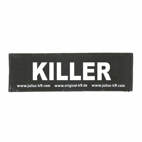 Julius K9 Killer Patch 2szt. - naszywki na szelki Julius, na rzepy