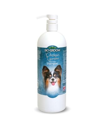 Bio-Groom Protein Lanolin - odżywczy szampon proteinowy na bazie olejku kokosowego dla psów długowłosych - 946ml