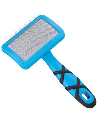 Groom Professional Soft Curved Slicker Brush - miękka szczotka pudlówka, mała