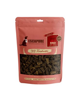 Escapure Hupferl Softies Rind 150g - miękkie przysmaki dla szczeniaka i psa, 98% wołowiny