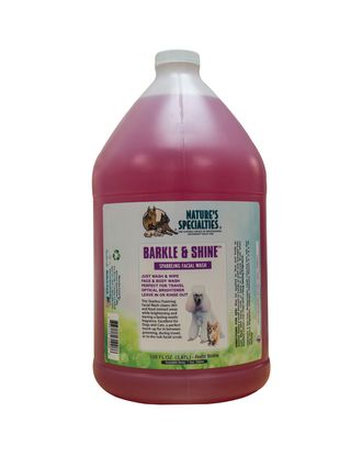 Nature's Specialties Barkle & Shine Sparkling Facial Wash - delikatna pianka do czyszczenia pyska psa i kota - 3,8L