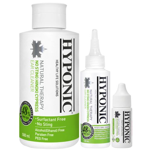 Hyponic No Sting Hinoki Cypress Ear Cleaner for Dogs - płyn do czyszczenia uszu psa i kota, z cyprysikiem tępołuskowym