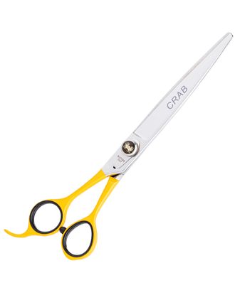 Geib Crab Straight Lefty 8,5" Scissors Level 1 - nożyczki proste do strzyżenia zwierząt z jednostronnym mikroszlifem, leworęczne