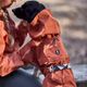 Hurtta Mudventure Coat Eco Cinnamon - kurtka przeciwdeszczowa dla psa