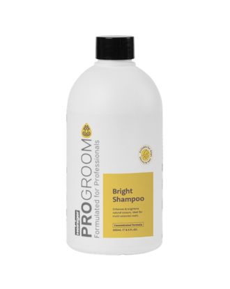 ProGroom Bright Shampoo 500ml - szampon podkreślający kolor sierści, koncentrat 1:6