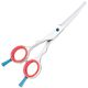 P&W Oceane Titanium Safety Left Curved Scissors 5" - nożyczki bezpieczne gięte dla osób leworęcznych