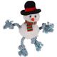 Flamingo Xima Snowman - zabawka świąteczna dla psa, pluszowy bałwanek z piszczałką