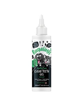 Bugalugs Dental Care Clean Teeth Gel 200ml - pasta do zębów dla psa i kota bez szczotkowania, miętowy żel