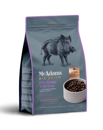 McAdams Air Dried Free Range Wild Boar - karma półwilgotna dla psa, suszona powietrzem, z dzikiem - 1,5kg