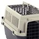 Flamingo Transport Cage Neto Dark Grey XS - solidny transporter dla psa i kota, do 7 kg