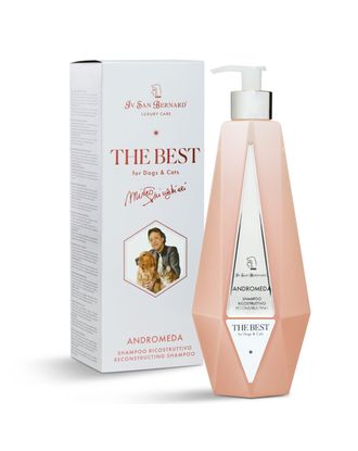 Iv San Bernard The Best Andromeda Shampoo - regenerujący szampon dla psa i kota z wrażliwą skórą - 550ml