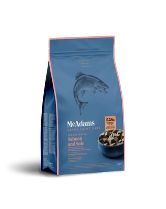 McAdams Freeze Dried Salmon & Sole - liofilizowana karma dla psa dorosłego, z łososiem i solą - 1,5kg