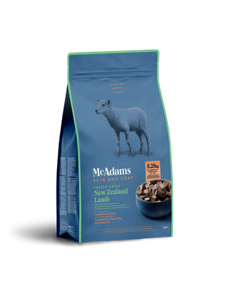 McAdams Freeze Dried New Zeland Lamb - liofilizowana karma dla psa dorosłego, jagnięcina z warzywami