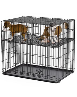 MidWest Puppy Playpen kojec/klatka do odchowu szczeniąt 61x91x76cm, rozmiar S