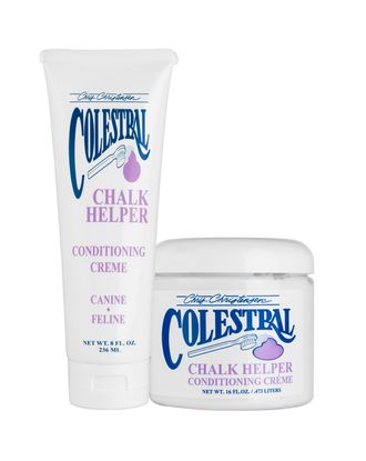 Chris Christensen Colestral Chalk Helper -  2w1: odżywka nawilżająca do sierści i podkład pod kredę