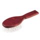 Blovi Red Wood Pin Brush - mała, miękka, drewniana szczotka z metalową szpilką 22mm, dla włosa średniego i długiego
