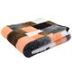 Blovi DryBed VetBed A+ - antypoślizgowe posłanie, legowisko dla zwierząt, pomarańczowa krata (patchwork)