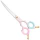 Blovi Teddy Line Pink Asian Style Scissors 6,5" - ultralekkie nożyczki gięte, aluminiowa rękojeść