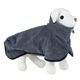 Biglo Microfibre Pet Bathrobe - szlafrok dla psa, z ultrachłonnej mikrofibry, szary